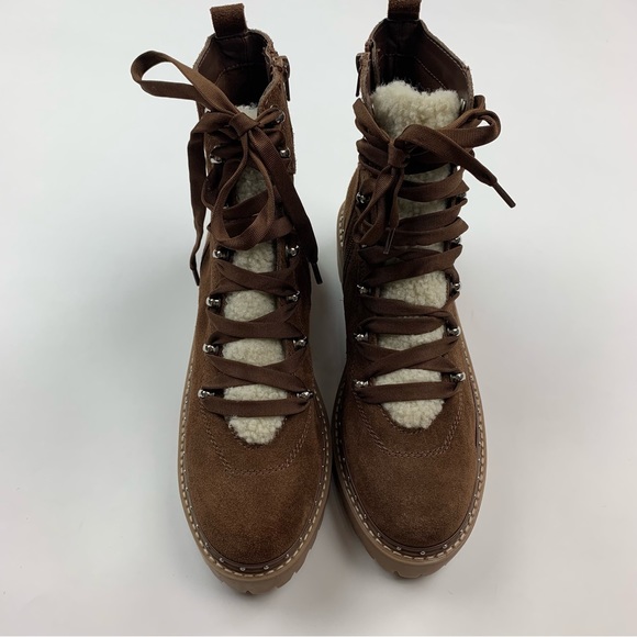 Steve Madden Brown Suede Boots 9.5 - Picture 2 of 9